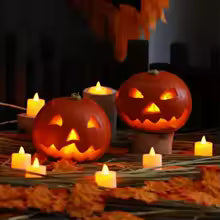24Pcs LED Candles Flameless Candle Battery Operated, 200+Hours Fake Electric LED Candles Tea Lights — image 2