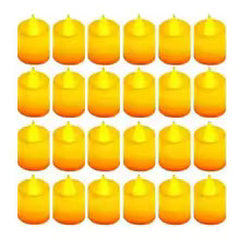 24Pcs LED Candles Flameless Candle Battery Operated, 200+Hours Fake Electric LED Candles Tea Lights — image 3